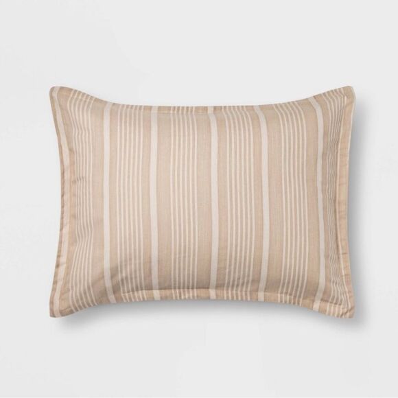 New Classic Stripe Comforter & Sham Set - Threshold sz Fill/Queen - Picture 4 of 9